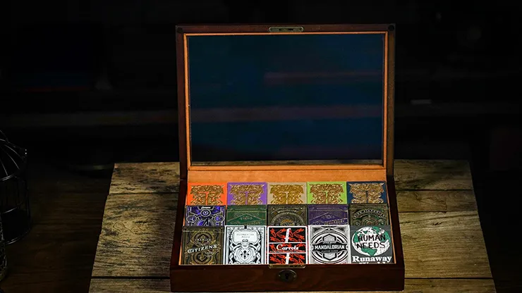 15 Deck Wooden Storage Box