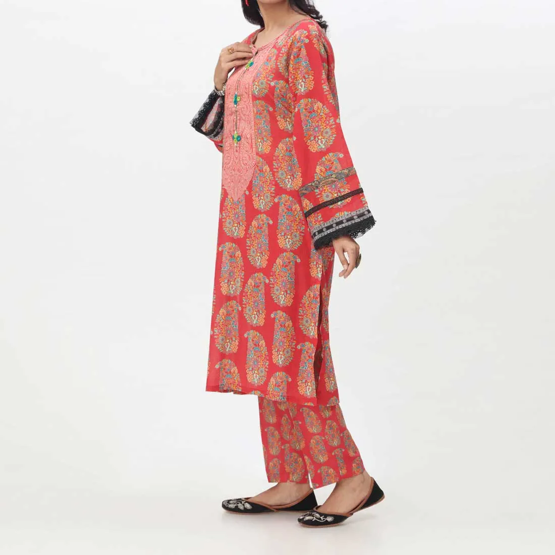 2PC- Printed Lawn Suit PS4223