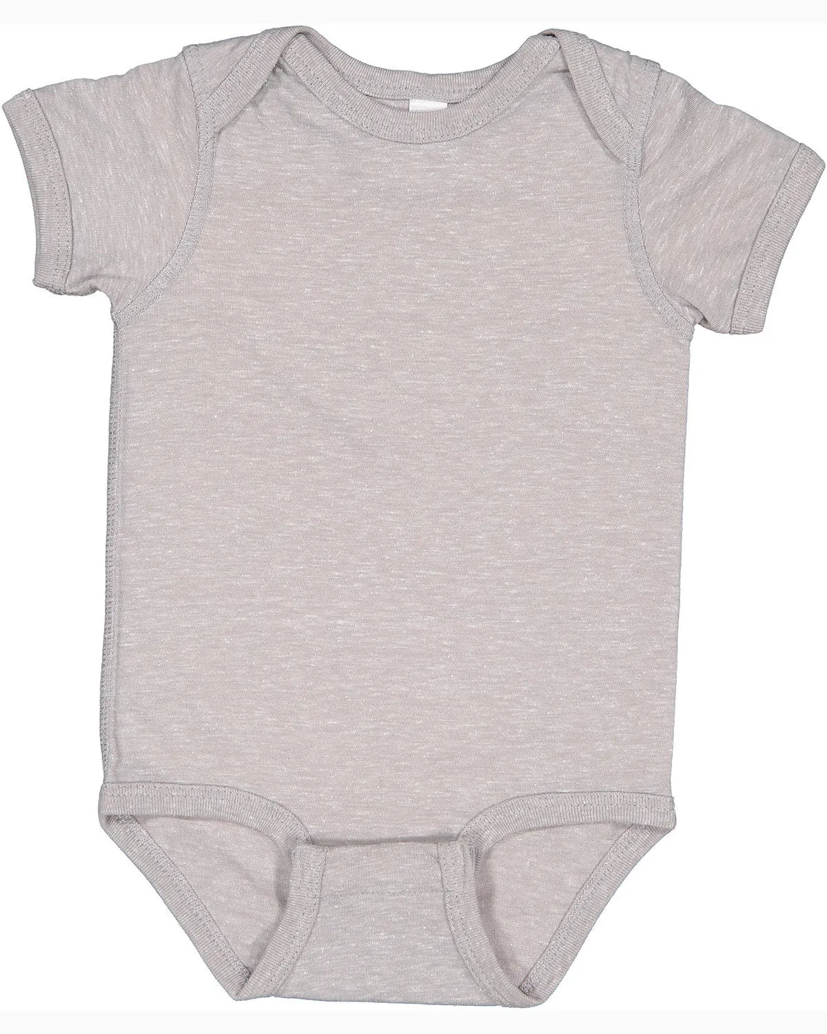 4491 Rabbit Skins Infant Harborside Melange Jersey Bodysuit