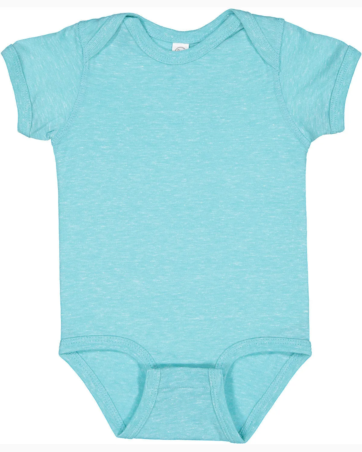 4491 Rabbit Skins Infant Harborside Melange Jersey Bodysuit