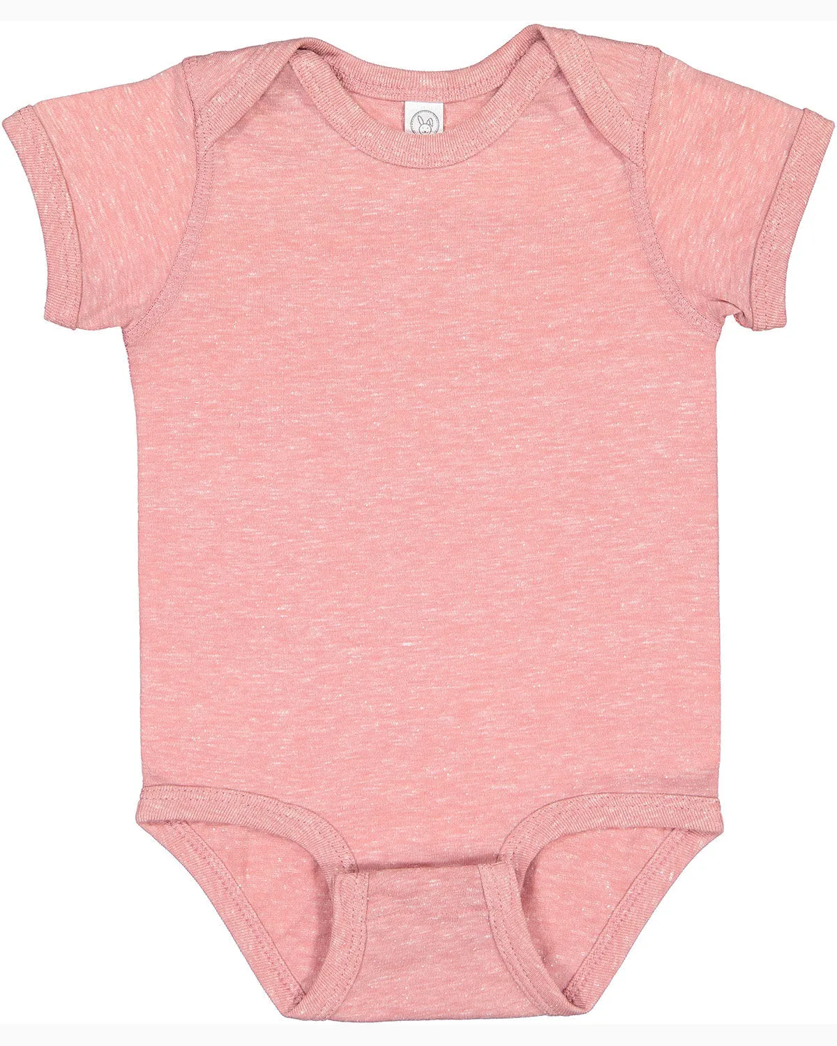 4491 Rabbit Skins Infant Harborside Melange Jersey Bodysuit
