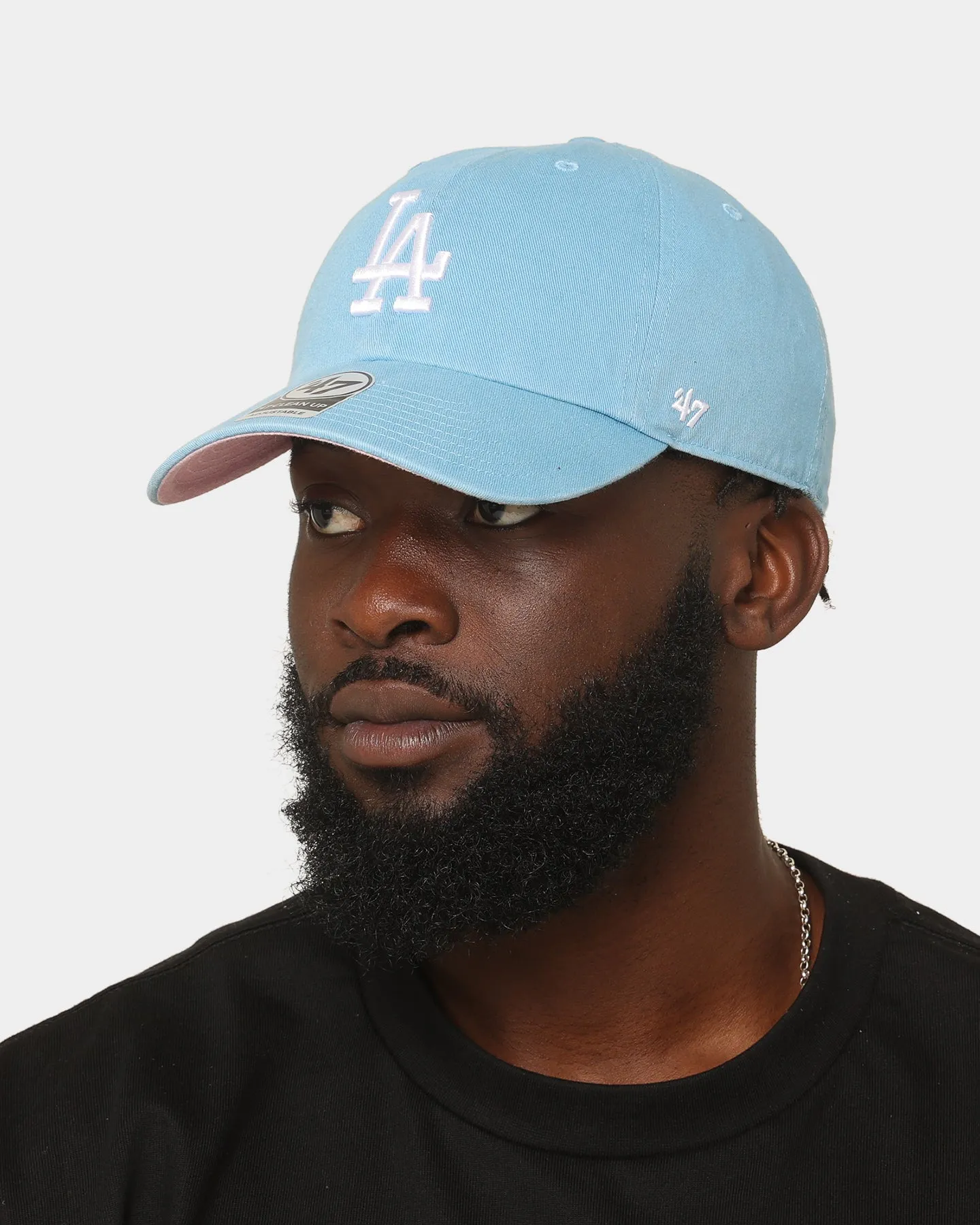47 Brand Los Angeles Dodgers 'Ballpark' '47 Clean Up Strapback Colombia Blue