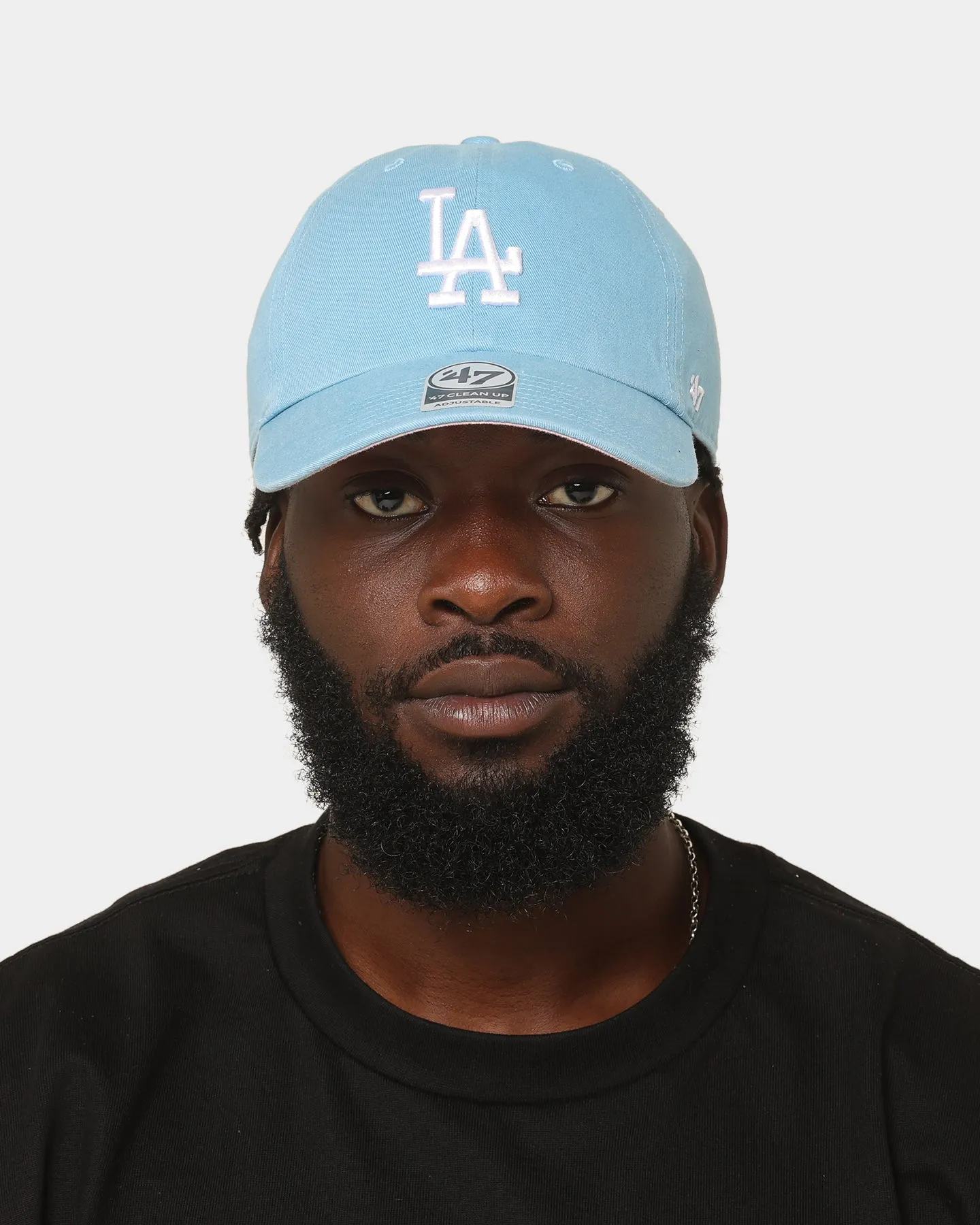 47 Brand Los Angeles Dodgers 'Ballpark' '47 Clean Up Strapback Colombia Blue