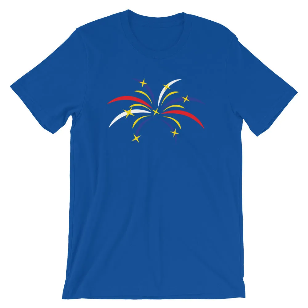 4th of July Fireworks Cotton T-Shirt