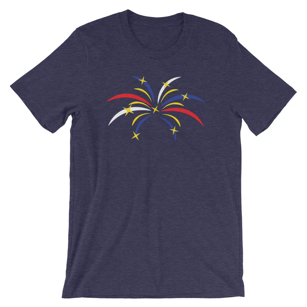 4th of July Fireworks Cotton T-Shirt