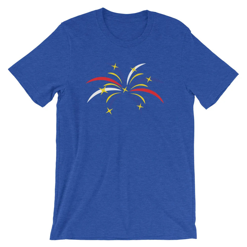 4th of July Fireworks Cotton T-Shirt