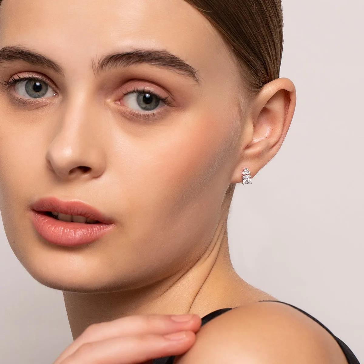 92.5 Silver Earring 160861
