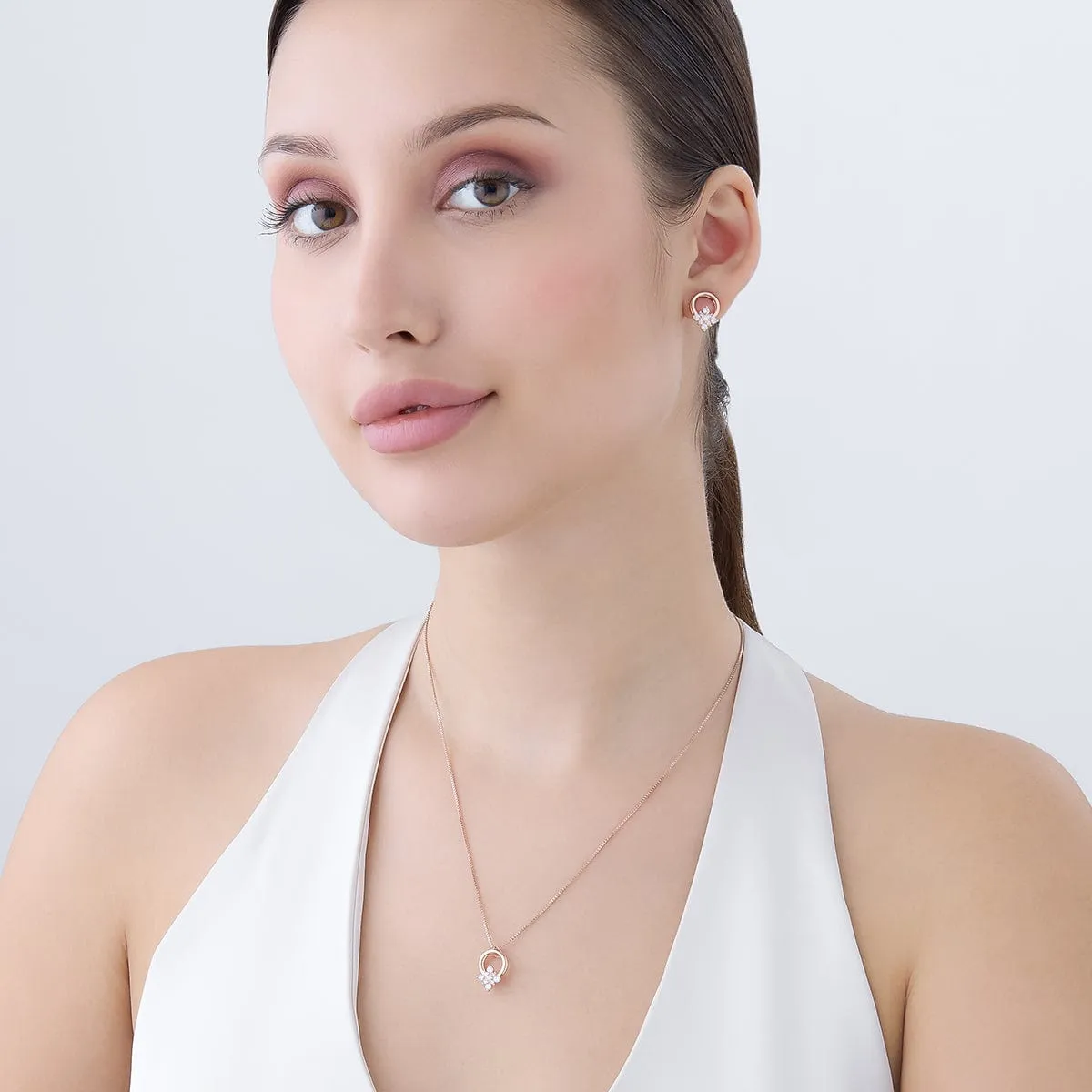 92.5 Silver Pendant Earring 164582