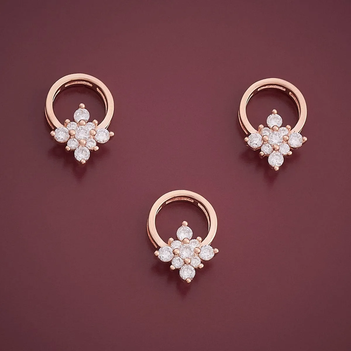 92.5 Silver Pendant Earring 164582