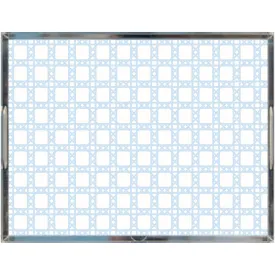 Acrylic Tray - Chippendale Light Blue
