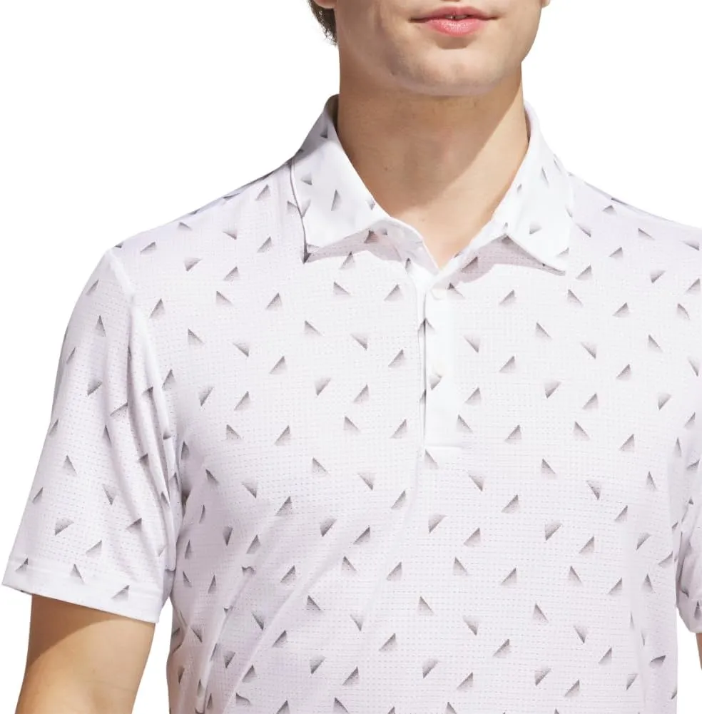 adidas Men's Ultimate365 Printed Mesh Polo Shirt