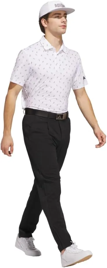 adidas Men's Ultimate365 Printed Mesh Polo Shirt