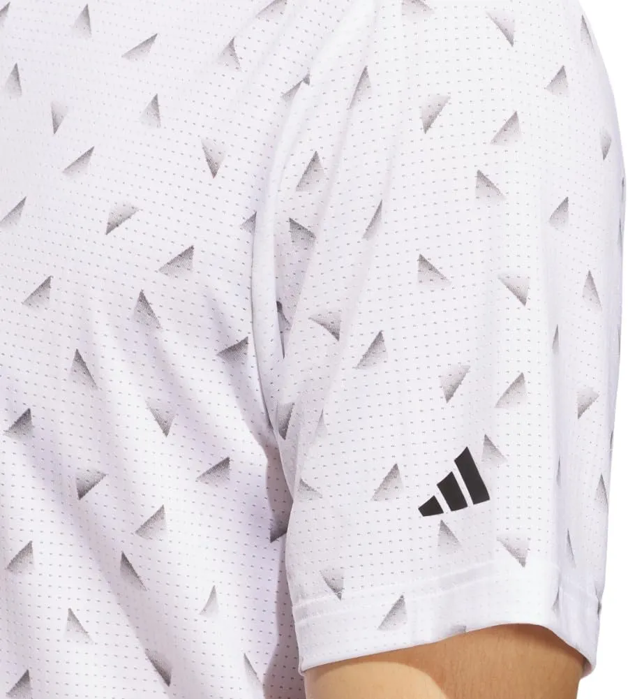 adidas Men's Ultimate365 Printed Mesh Polo Shirt