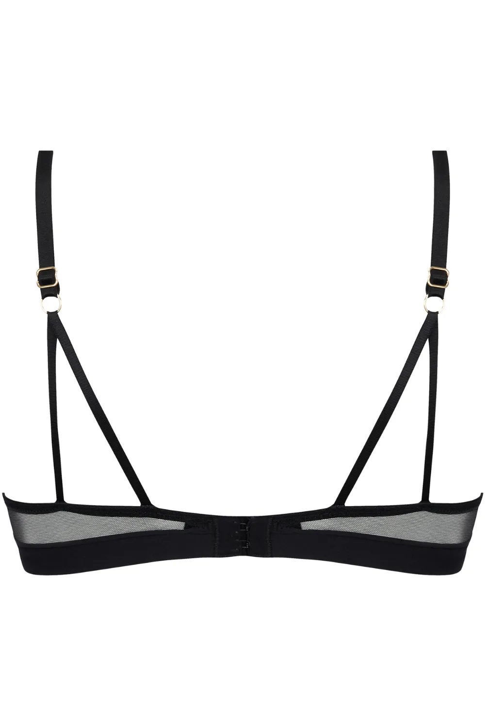 Adorable En Sexy Black Underwired Triangle Bra