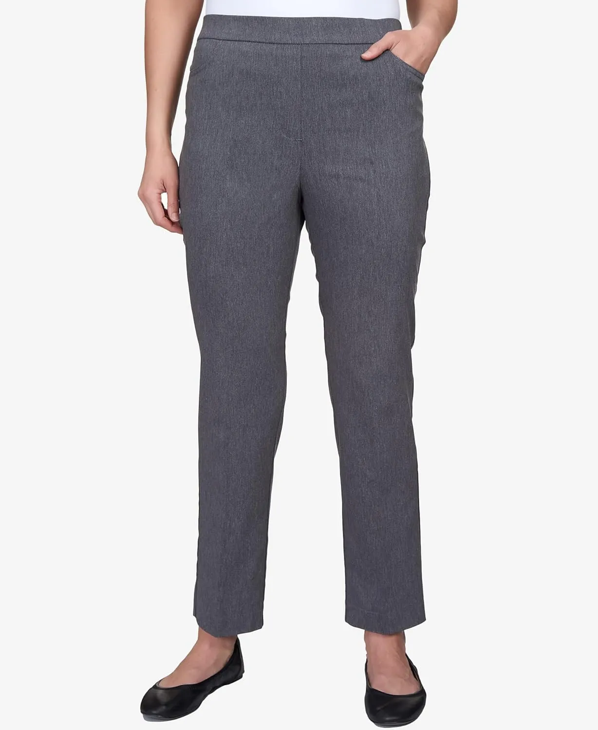 Alfred Dunner Women's Petite Proportioned Medium Allure Slim Pant