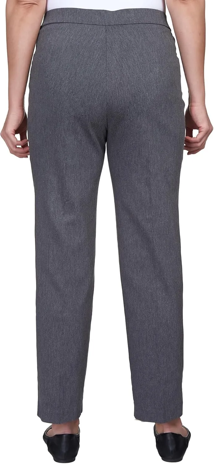 Alfred Dunner Women's Petite Proportioned Medium Allure Slim Pant