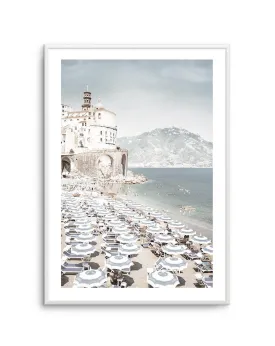 Amalfi Coast Life III Art Print