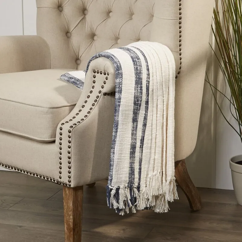 Andco Woven 100% Cotton Throw