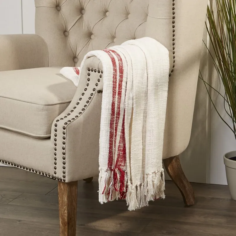 Andco Woven 100% Cotton Throw