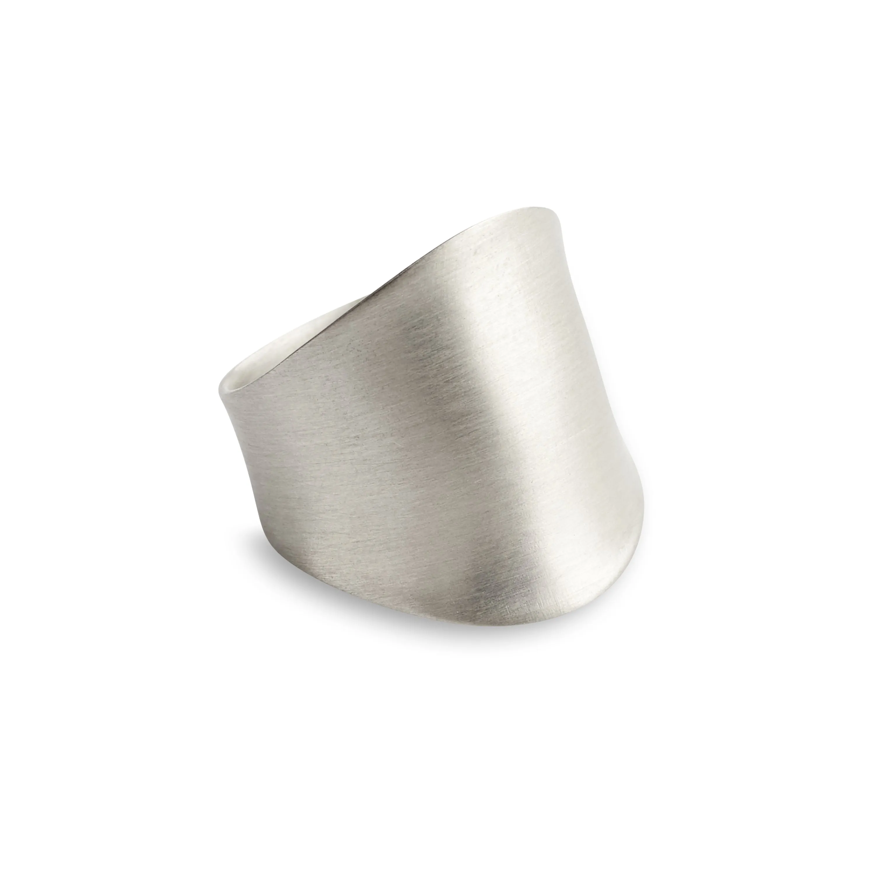 Armor Ring - Sterling Silver - Matte