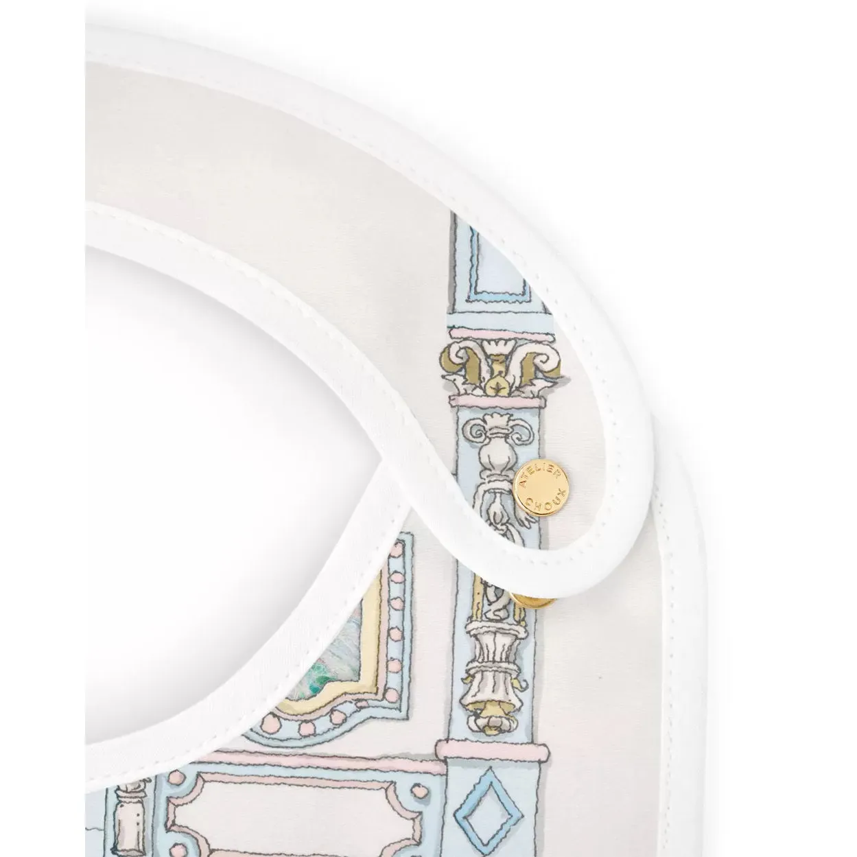 Atelier Choux Satin Bib - Chateau Choux