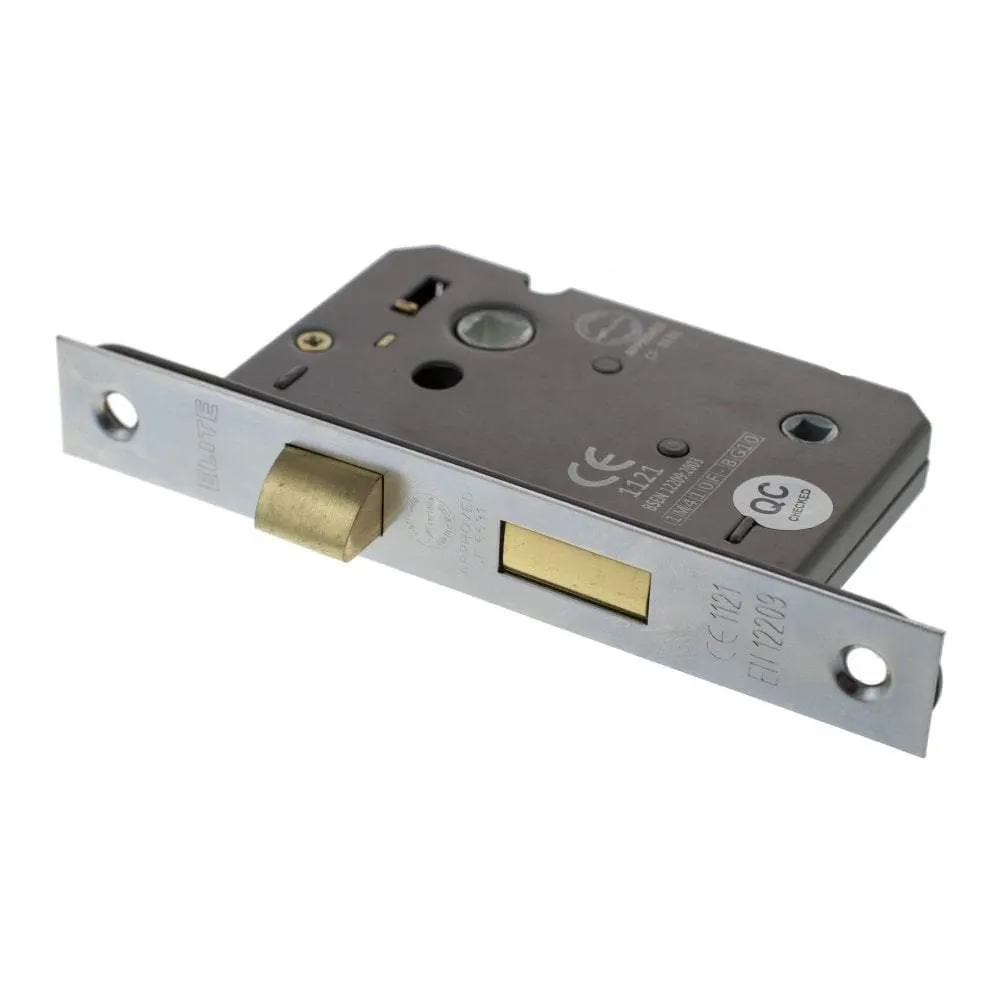 Atlantic 2.5" CE Elite Bathroom Lock (Satin Chrome)