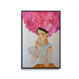 Audrey by Sylvie Demers- Stretched Canvas Print or Framed Fine Art Print - Artwork