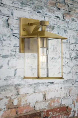 Avebury Brass Wall Light