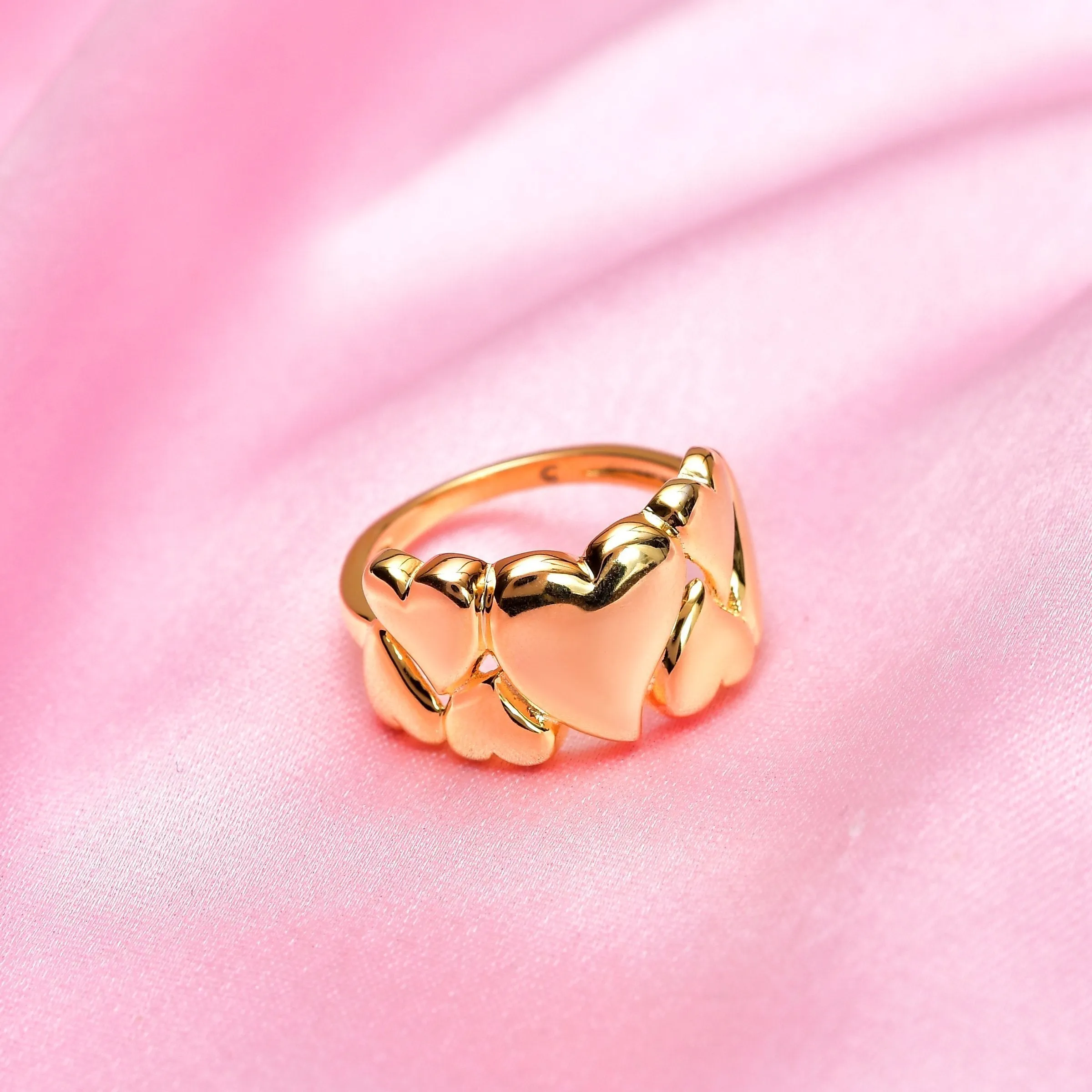 Balloon Hearts Band Ring