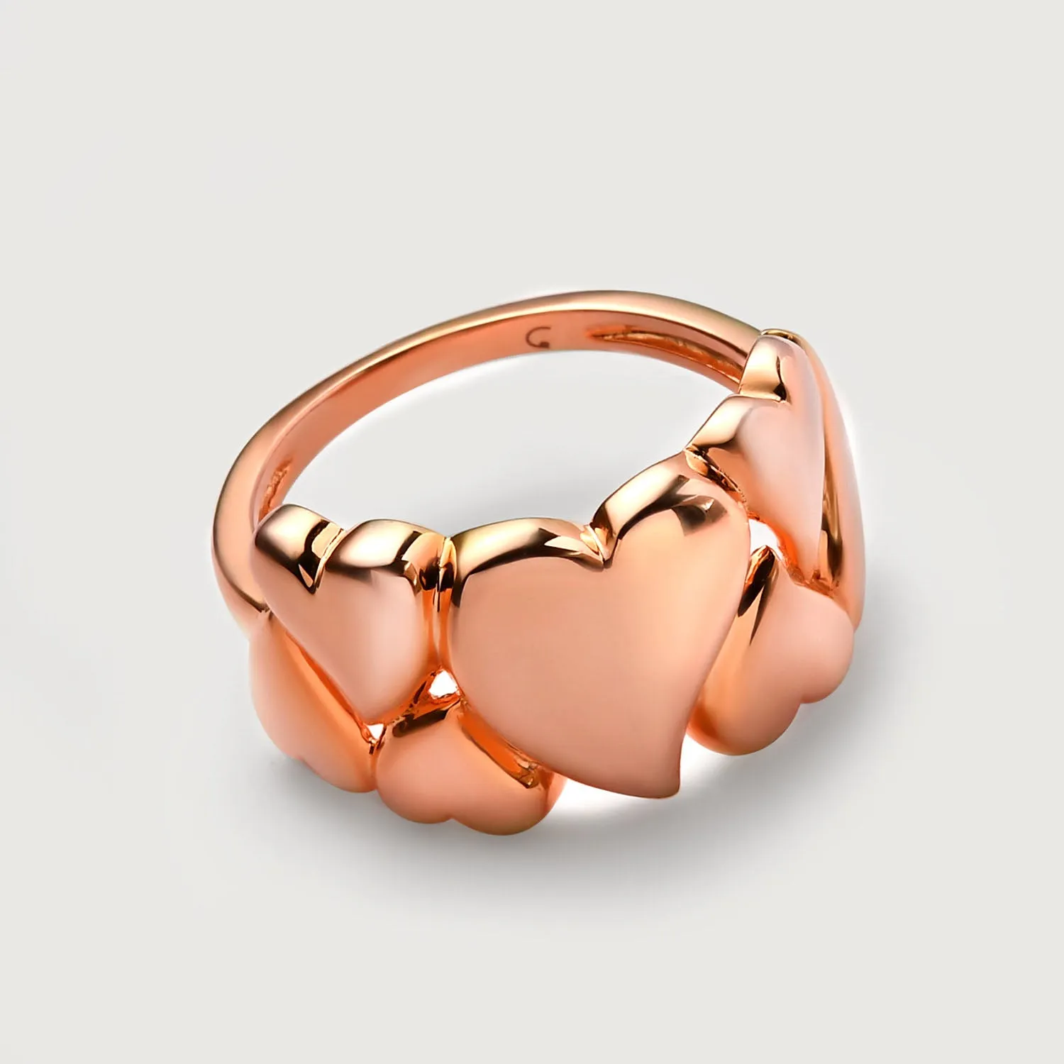 Balloon Hearts Band Ring