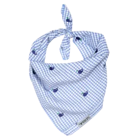 Bandana | Gingham Whales