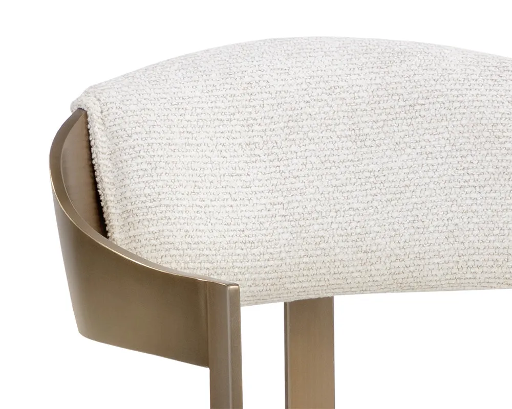 Beaumont Dining Armchair - Antique Brass