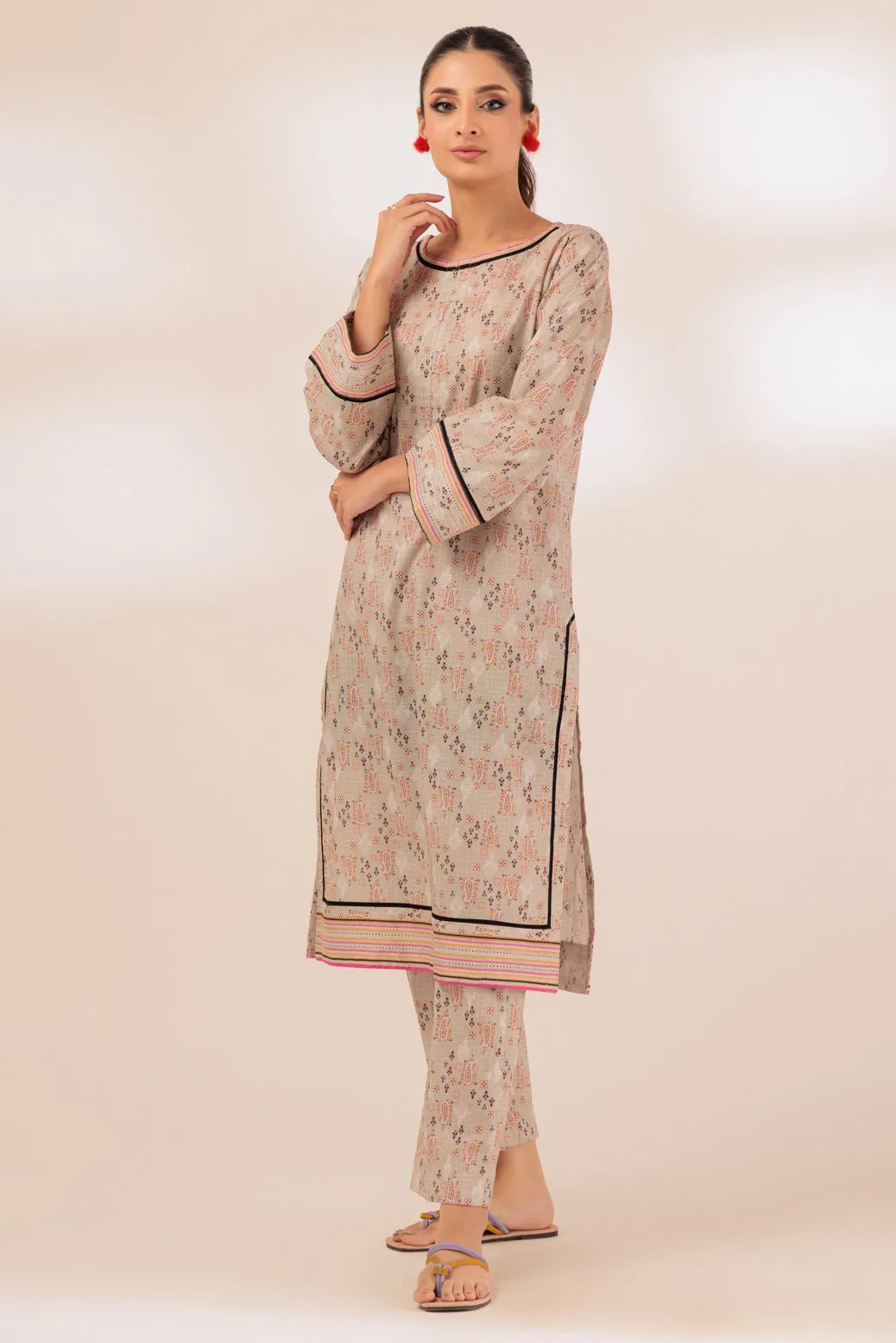 BEIGE-CAMBRIC-2 PIECE (PWS2232P01)