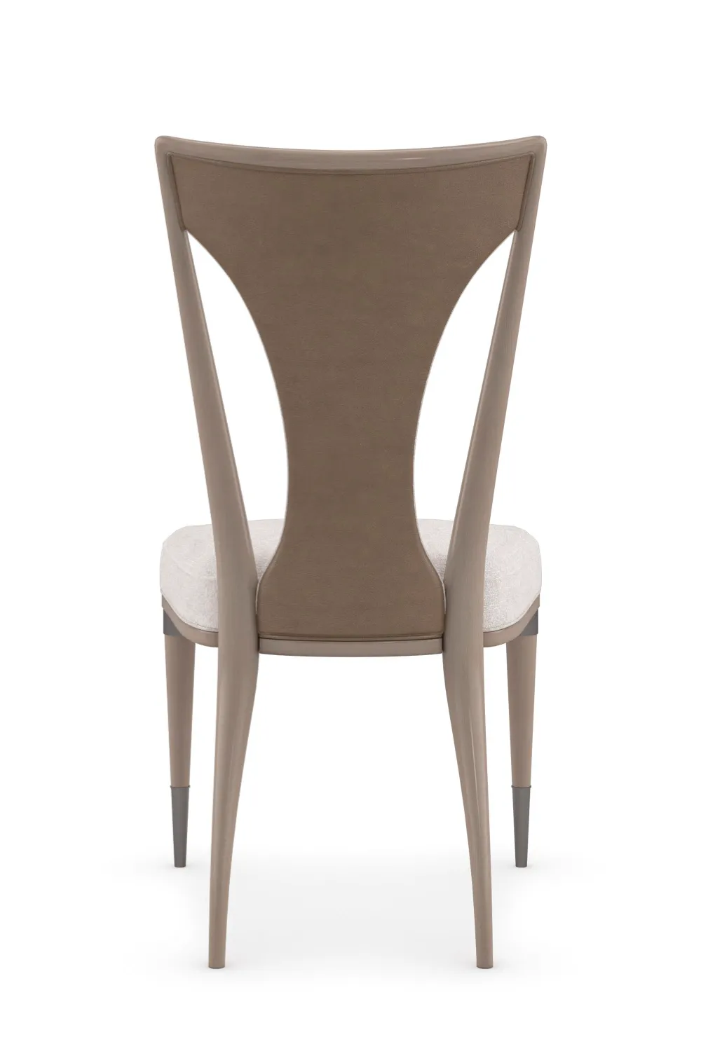 Beige Tapered Side Chair | Caracole Take Your Seat