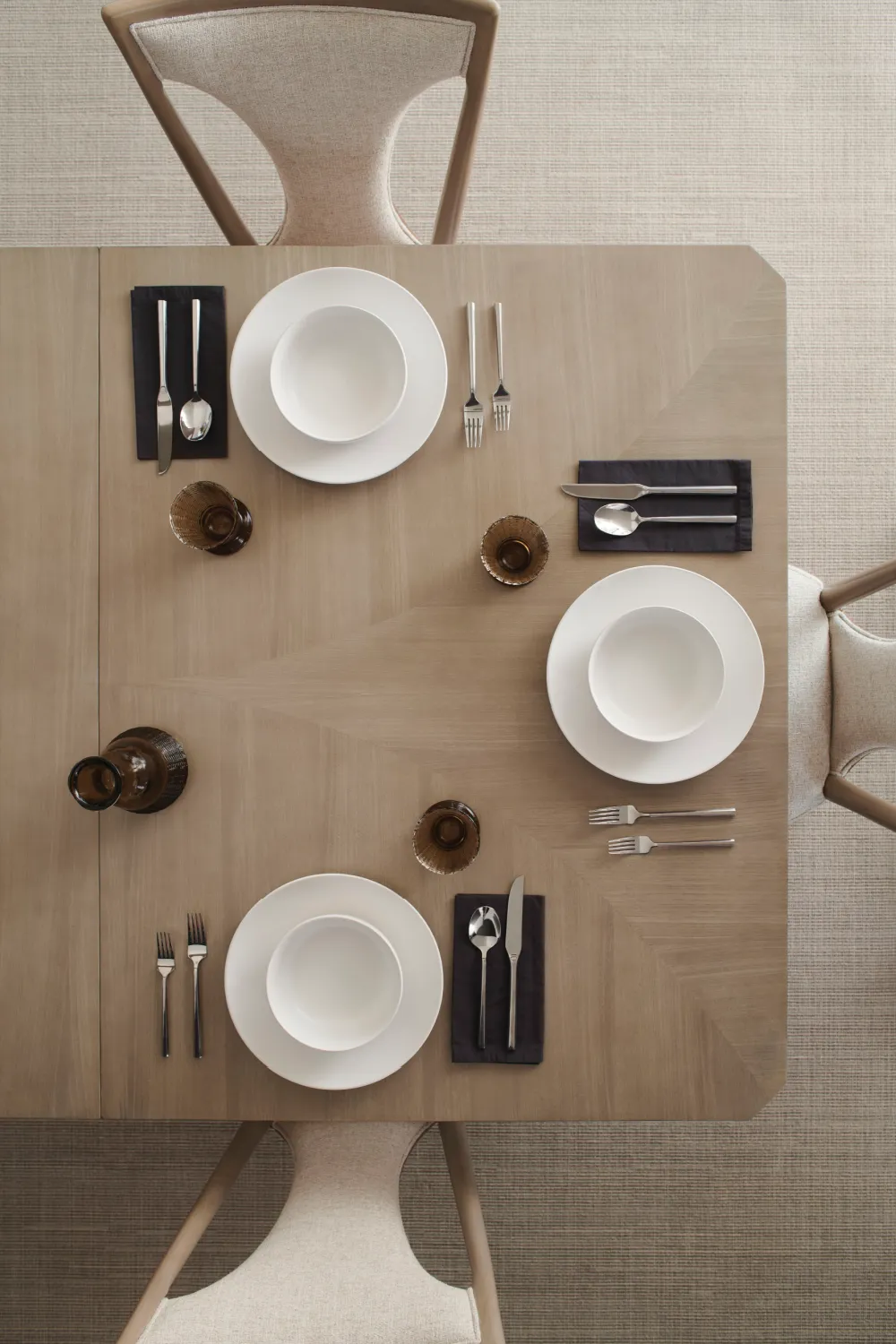 Beige Tapered Side Chair | Caracole Take Your Seat