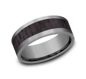 Benchmark Tantalum and Carbon Fiber 8mm Band CF128871CFGTA10