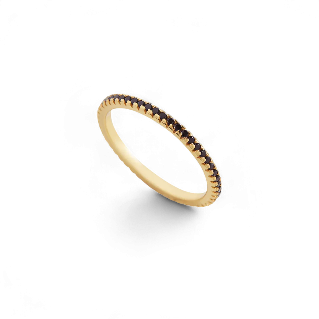 Black Diamond Eternity Ring
