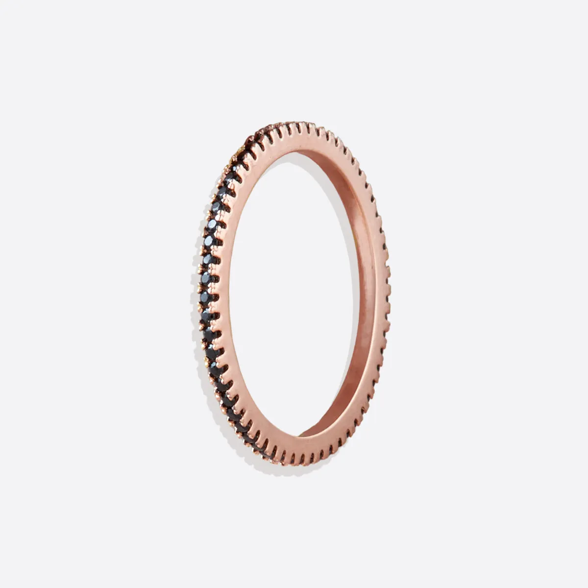Black Diamond Eternity Ring