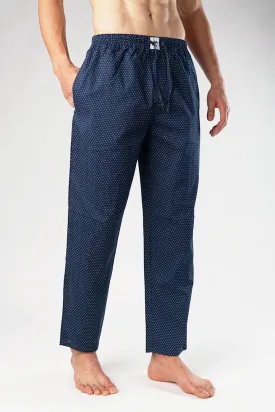 Blue Polka Dot Woven Pajama