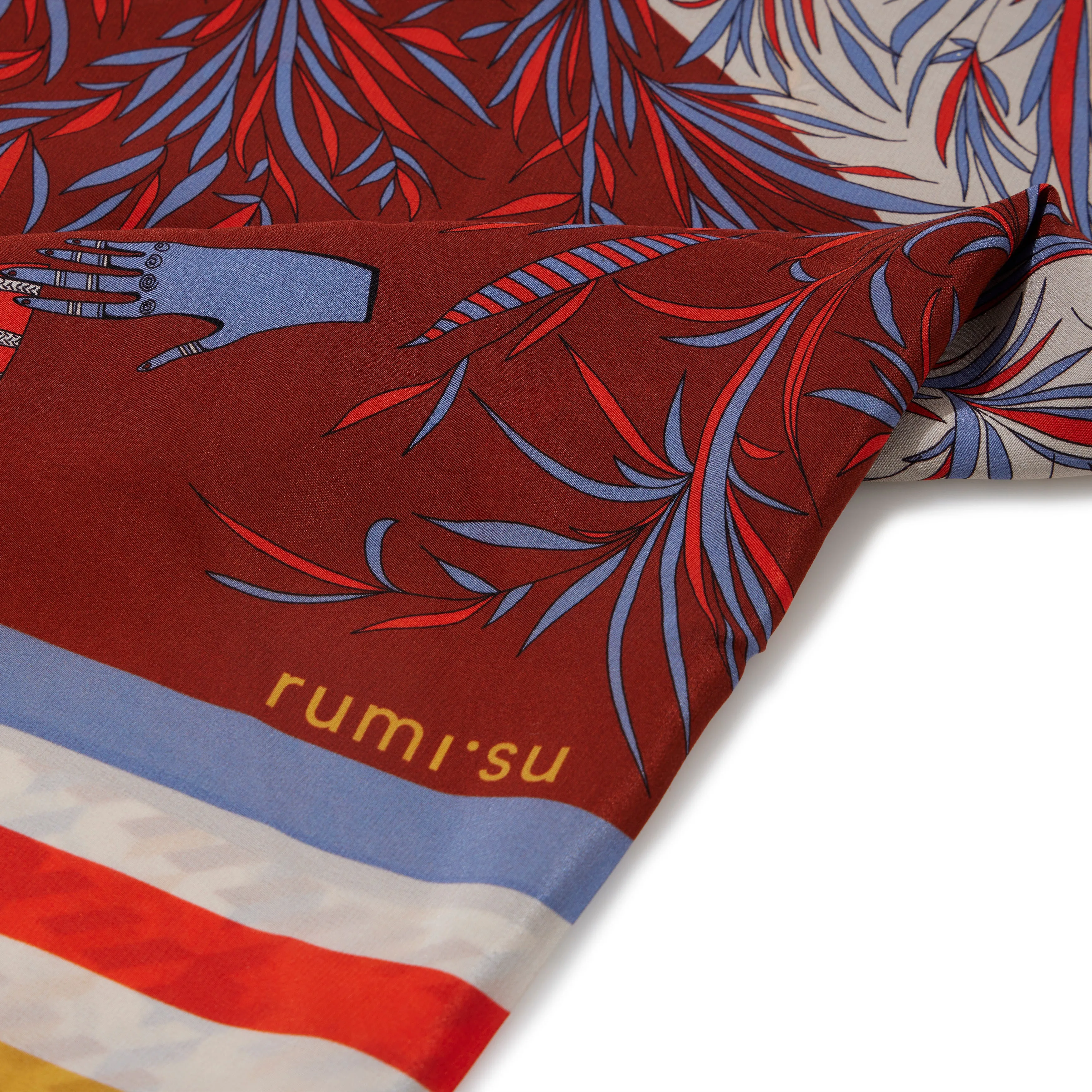 Bluebeard Silk Scarf