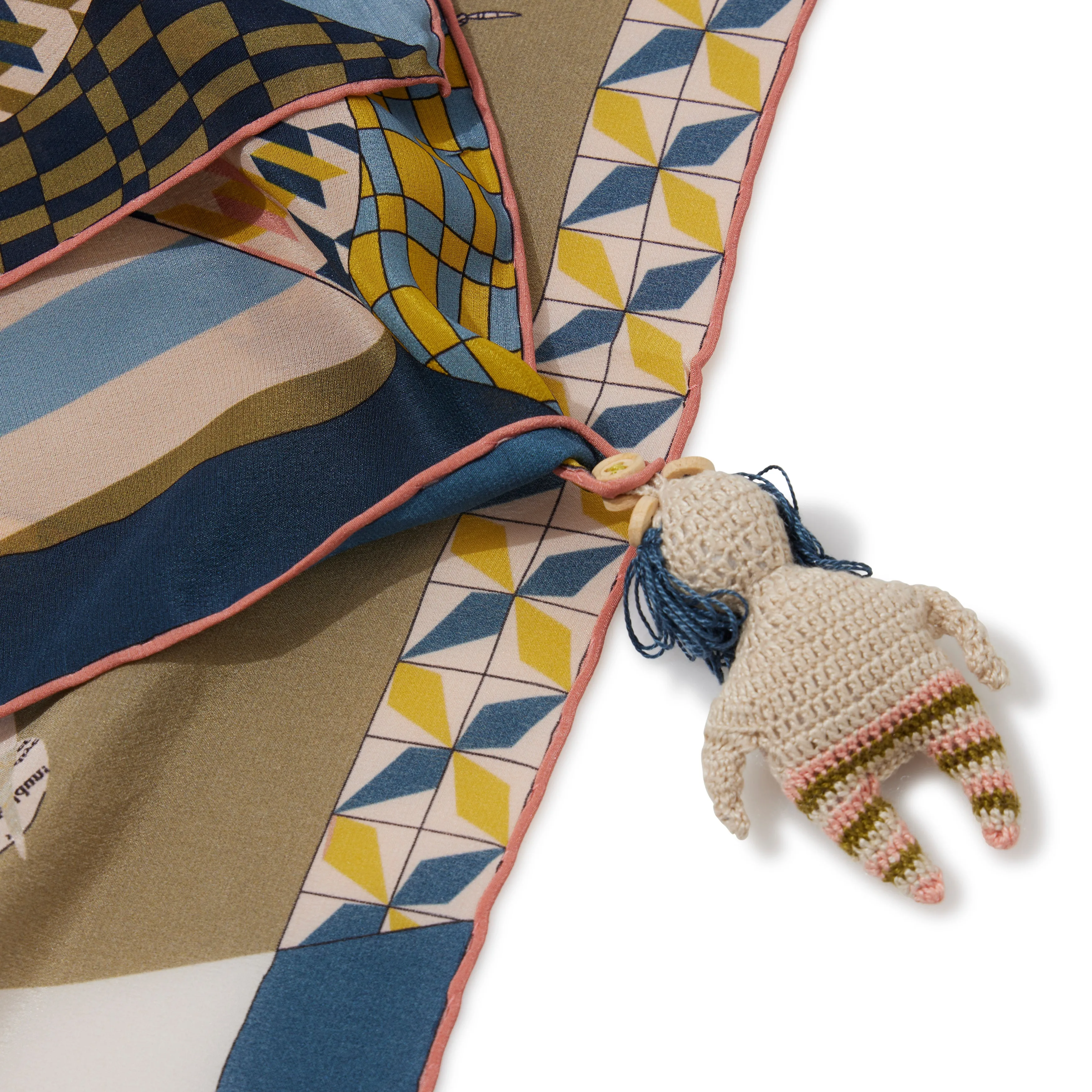 Bluebeard Silk Scarf