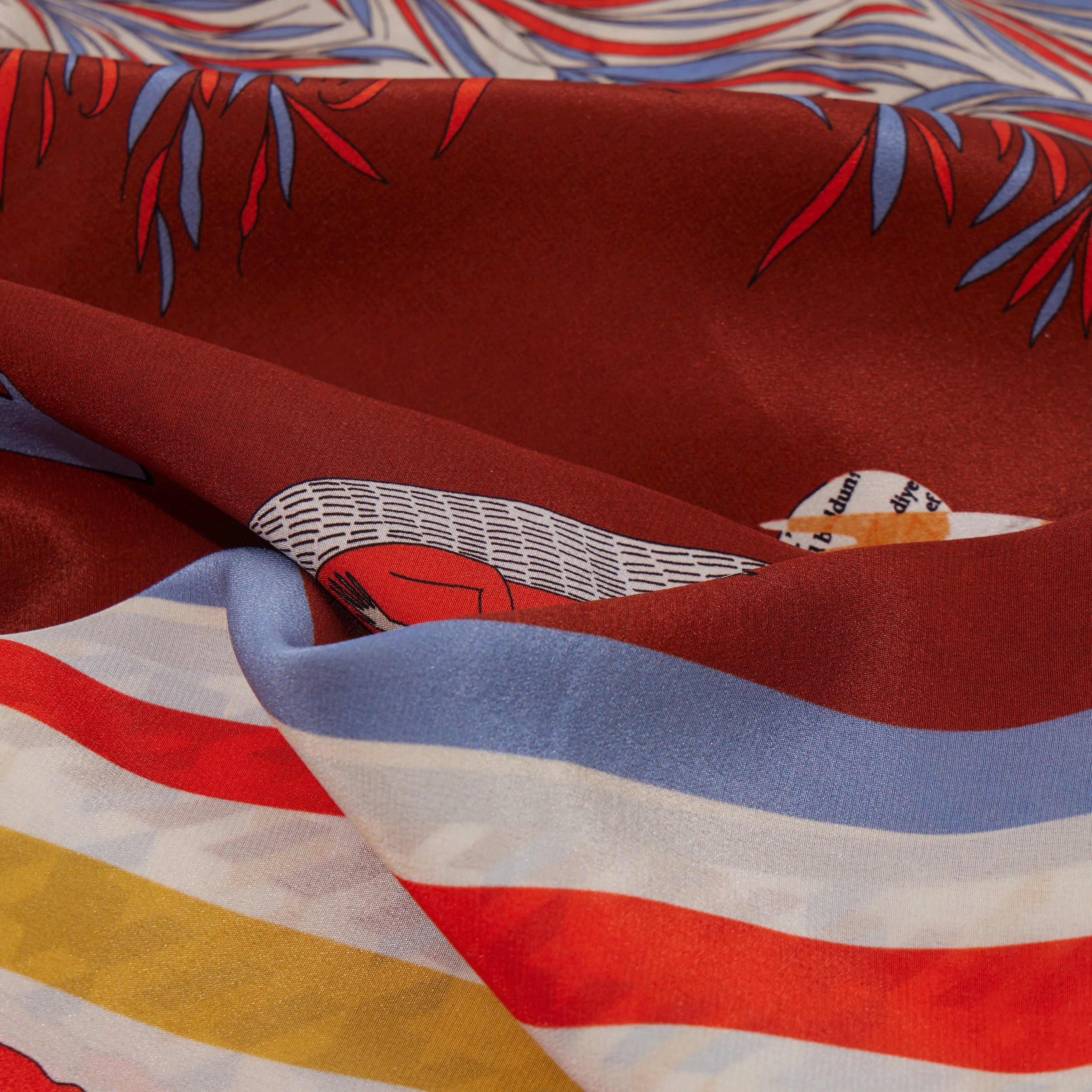 Bluebeard Silk Scarf