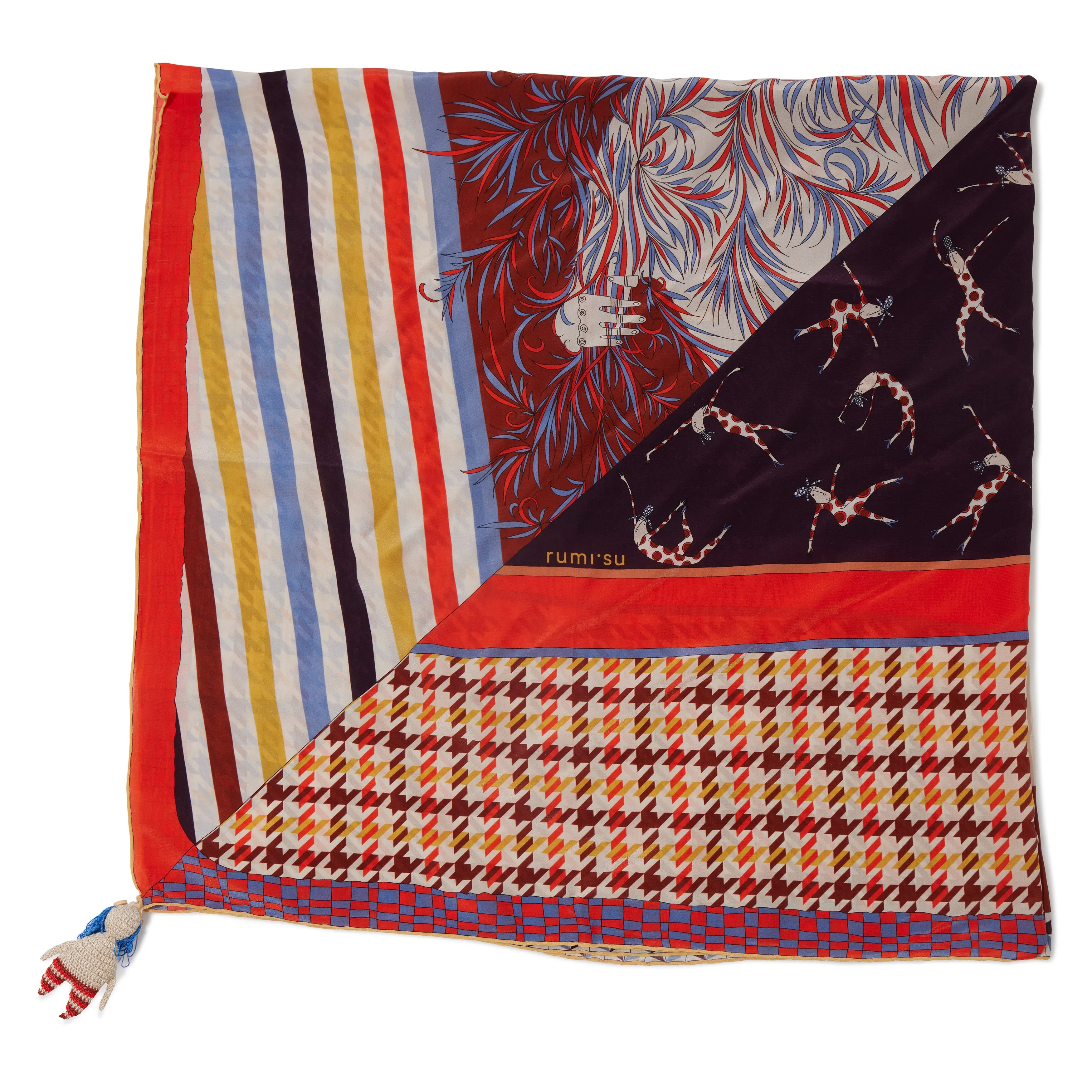 Bluebeard Silk Scarf