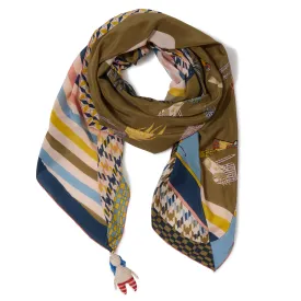 Bluebeard Silk Scarf