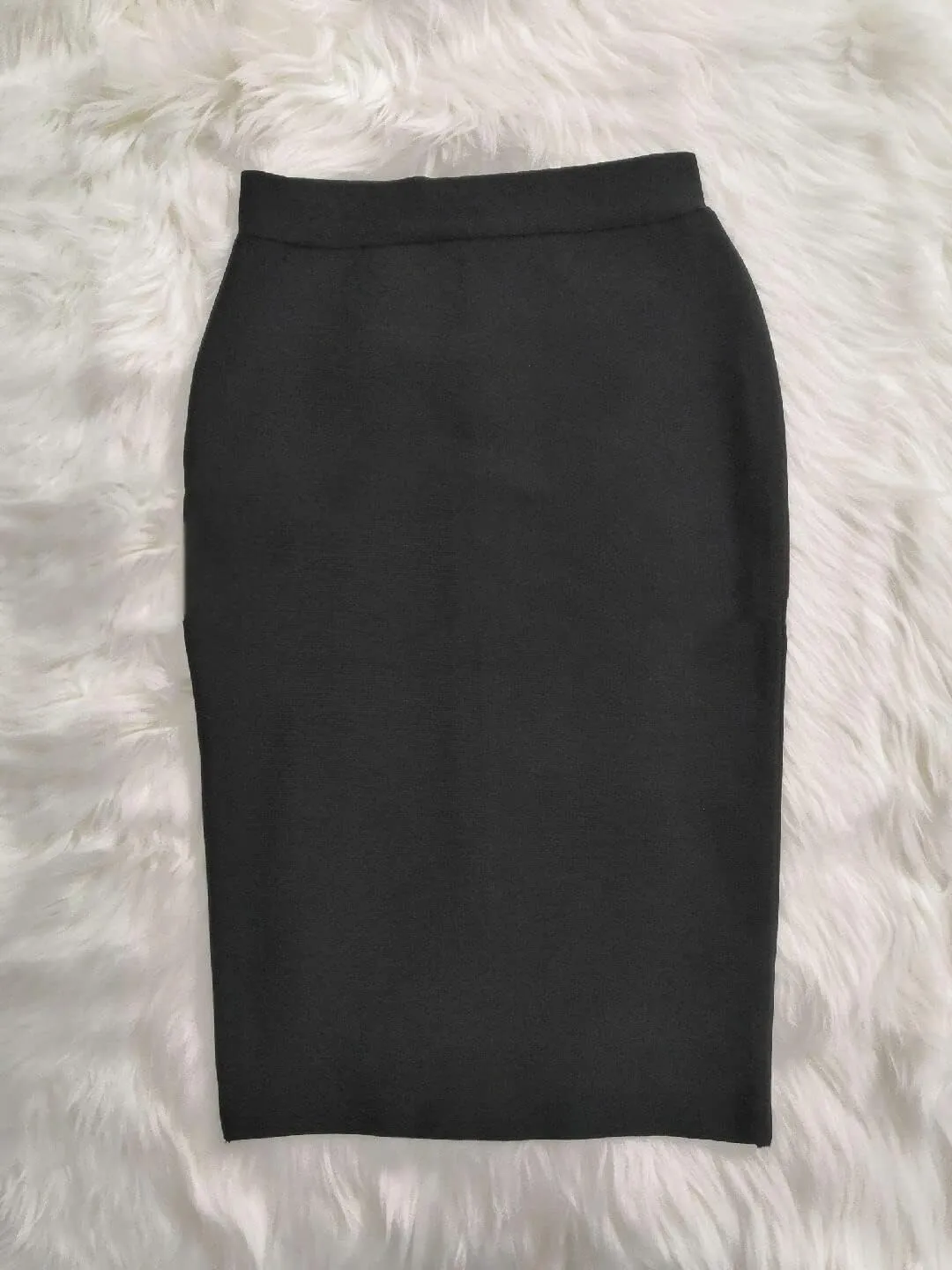 Bollrllr Ladies Wrap Hip Skirt Knee High Waist Hip Lifting Pencil Skirt Party Business Formal Dress
