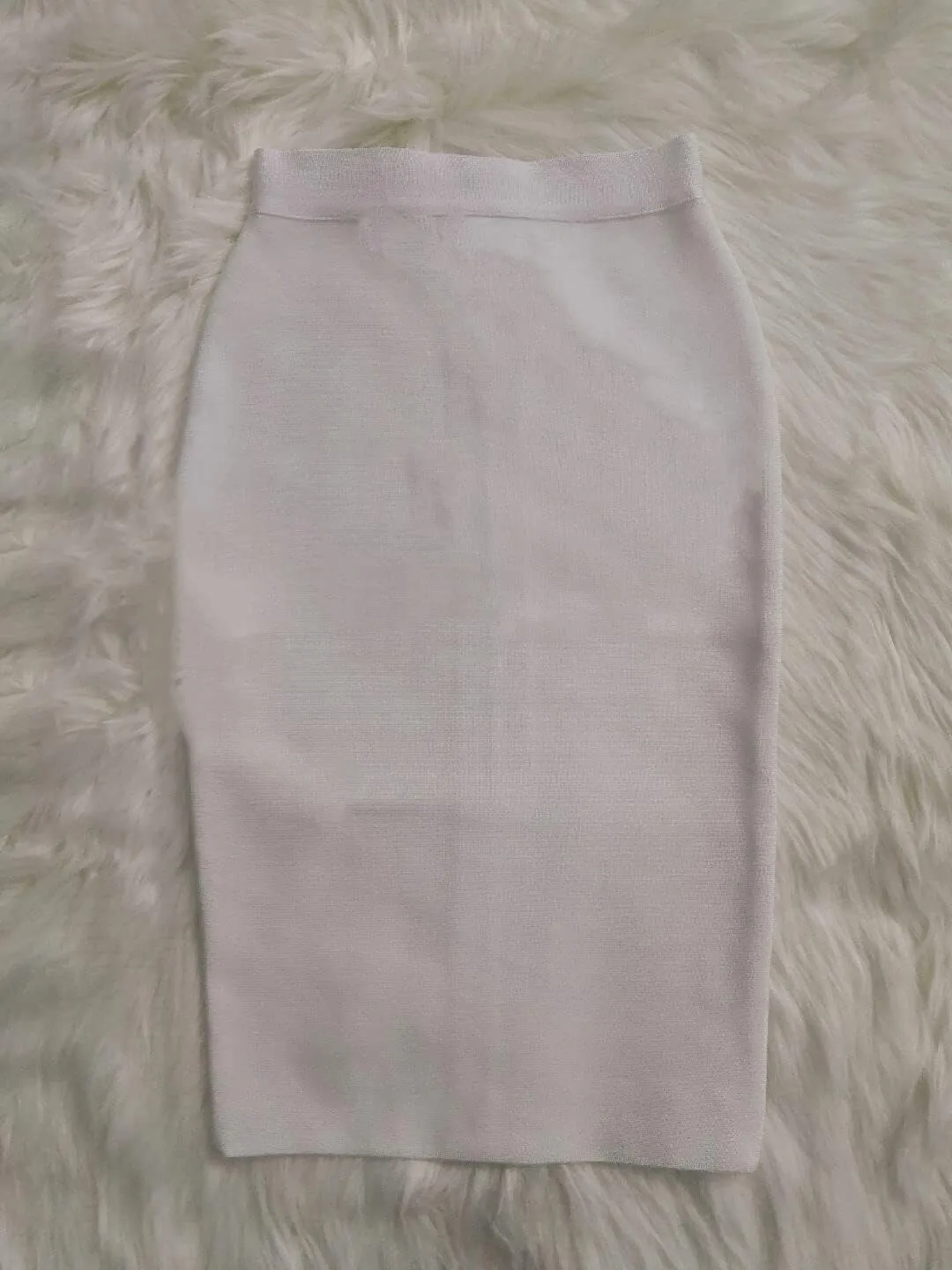 Bollrllr Ladies Wrap Hip Skirt Knee High Waist Hip Lifting Pencil Skirt Party Business Formal Dress