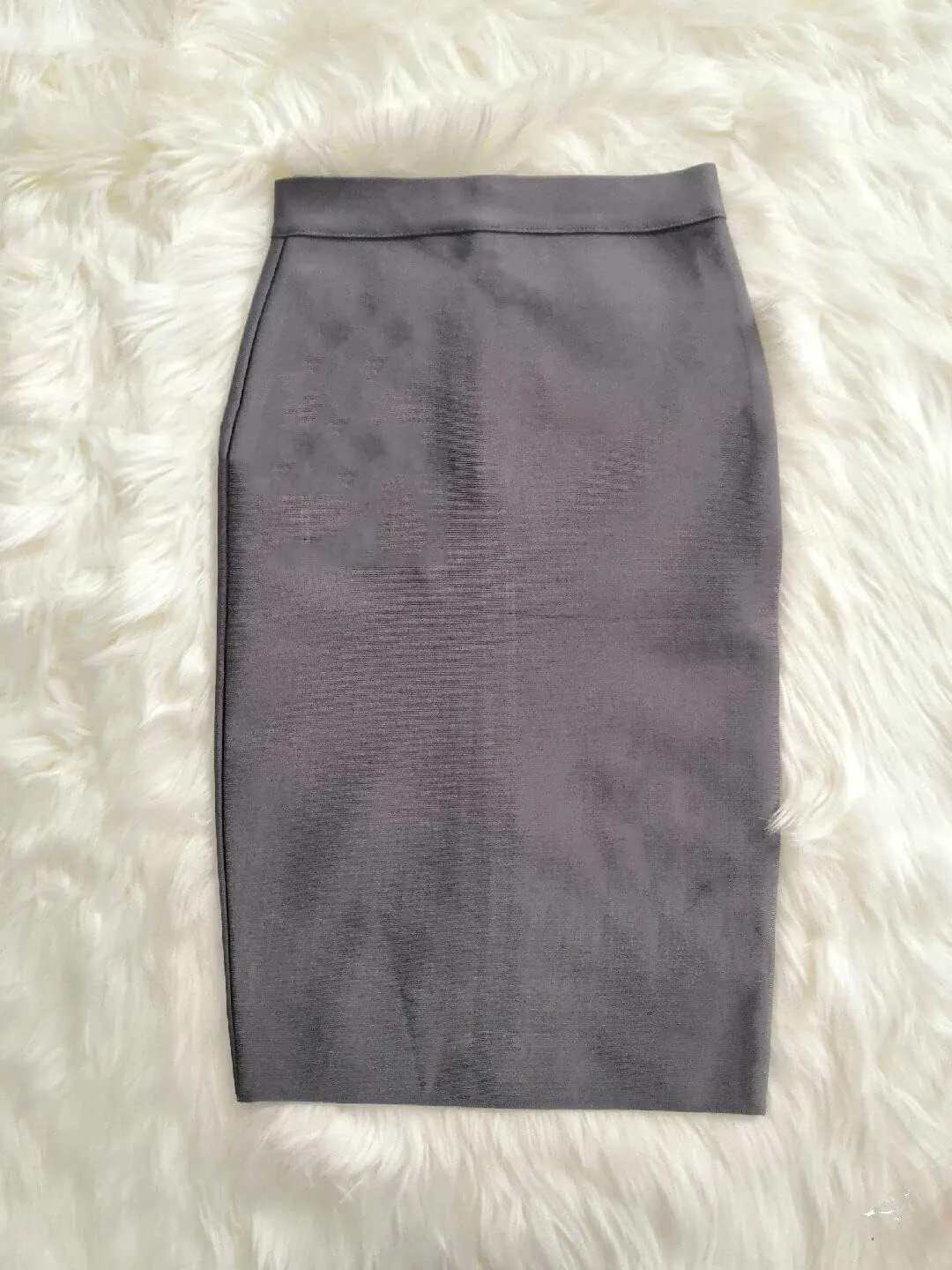 Bollrllr Ladies Wrap Hip Skirt Knee High Waist Hip Lifting Pencil Skirt Party Business Formal Dress