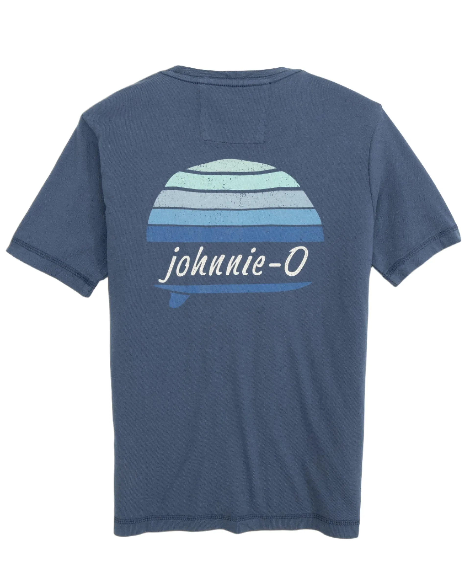 boys blue boardset tee