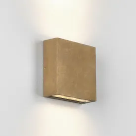 Brass Minimal Square Wall Light