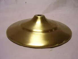Brass Vase Caps w/Satin Brass Finish - 5-7/8"
